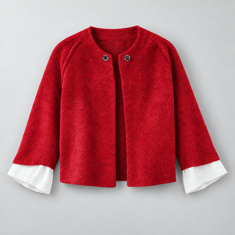 Jacket – Women's Cropped Oversized Jacket