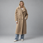 Arden – Women's Long Teddy Coat