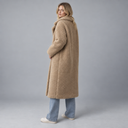 Arden – Women's Long Teddy Coat