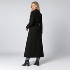 Long Coat – Double-Breasted Belted Relaxed Fit