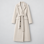 Long Coat – Double-Breasted Belted Relaxed Fit