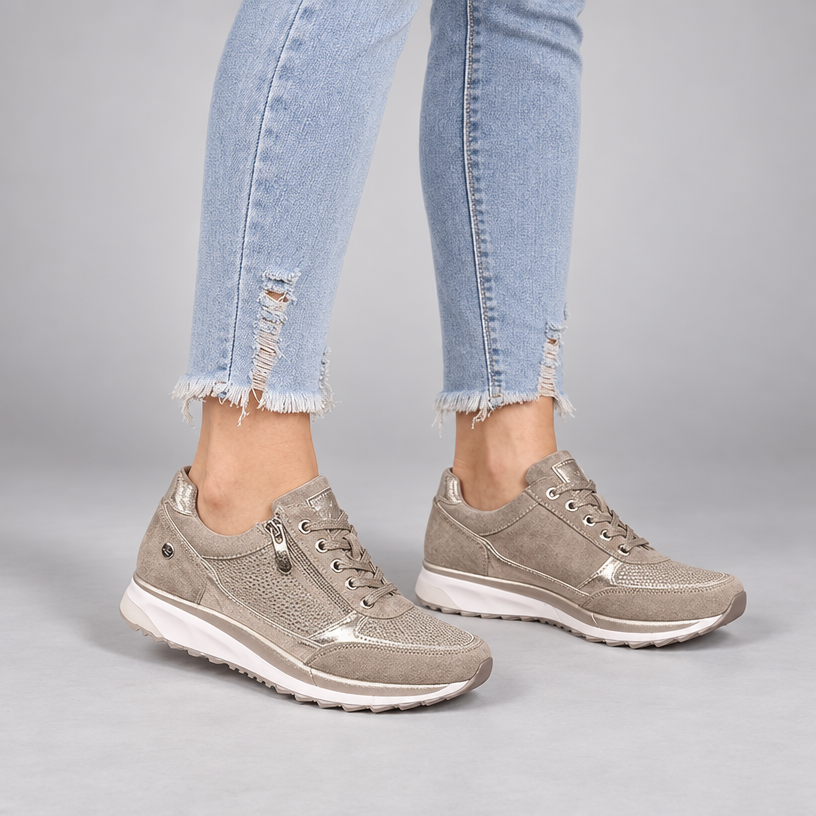 Women's Zip-Up Sneakers