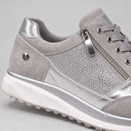 Women's Zip-Up Sneakers