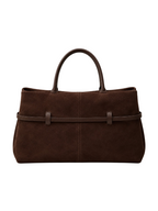Valentina – Suede Leather Tote Bag